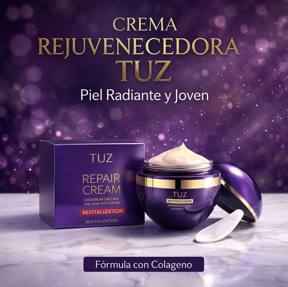 Crema Rejuvenecedora TUZ - Poder del Colágeno