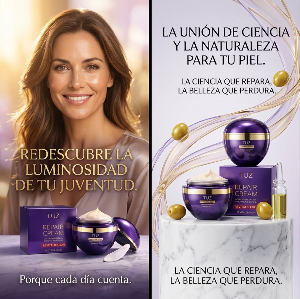 Crema Rejuvenecedora TUZ - Poder del Colágeno