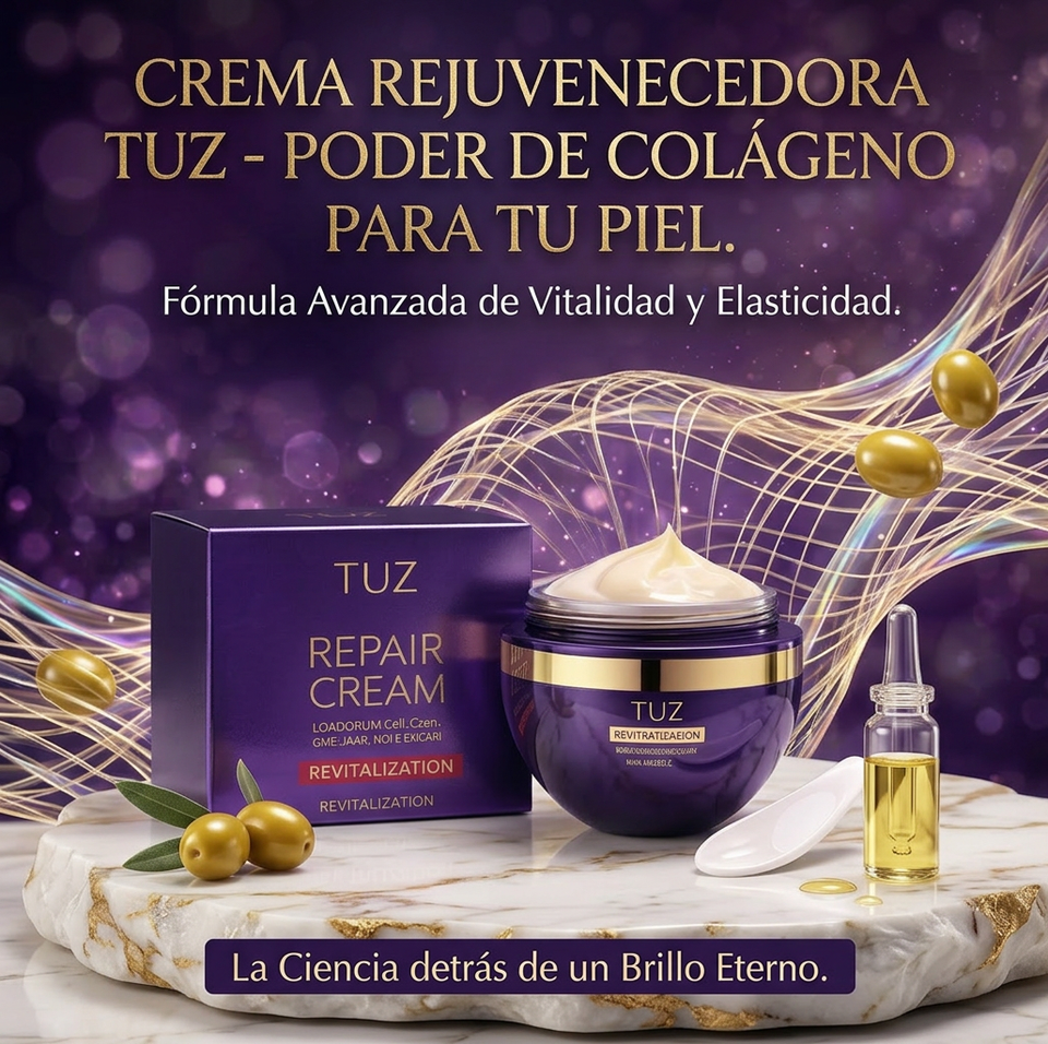 Crema Rejuvenecedora TUZ - Poder del Colágeno